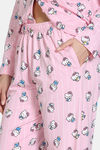 Zivame Hello Kitty Knit Cotton Pyjama Set - Fairy Tale — thumbnail 6